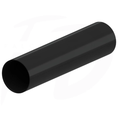 Rura spustowa PVC ⌀ 63 dł. 2m firmy KROP kolor czarny